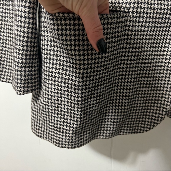 Vintage 90’s Wool Blend Classic Contemporary Preppy Houndstooth Blazer Size 14 - Picture 6 of 15